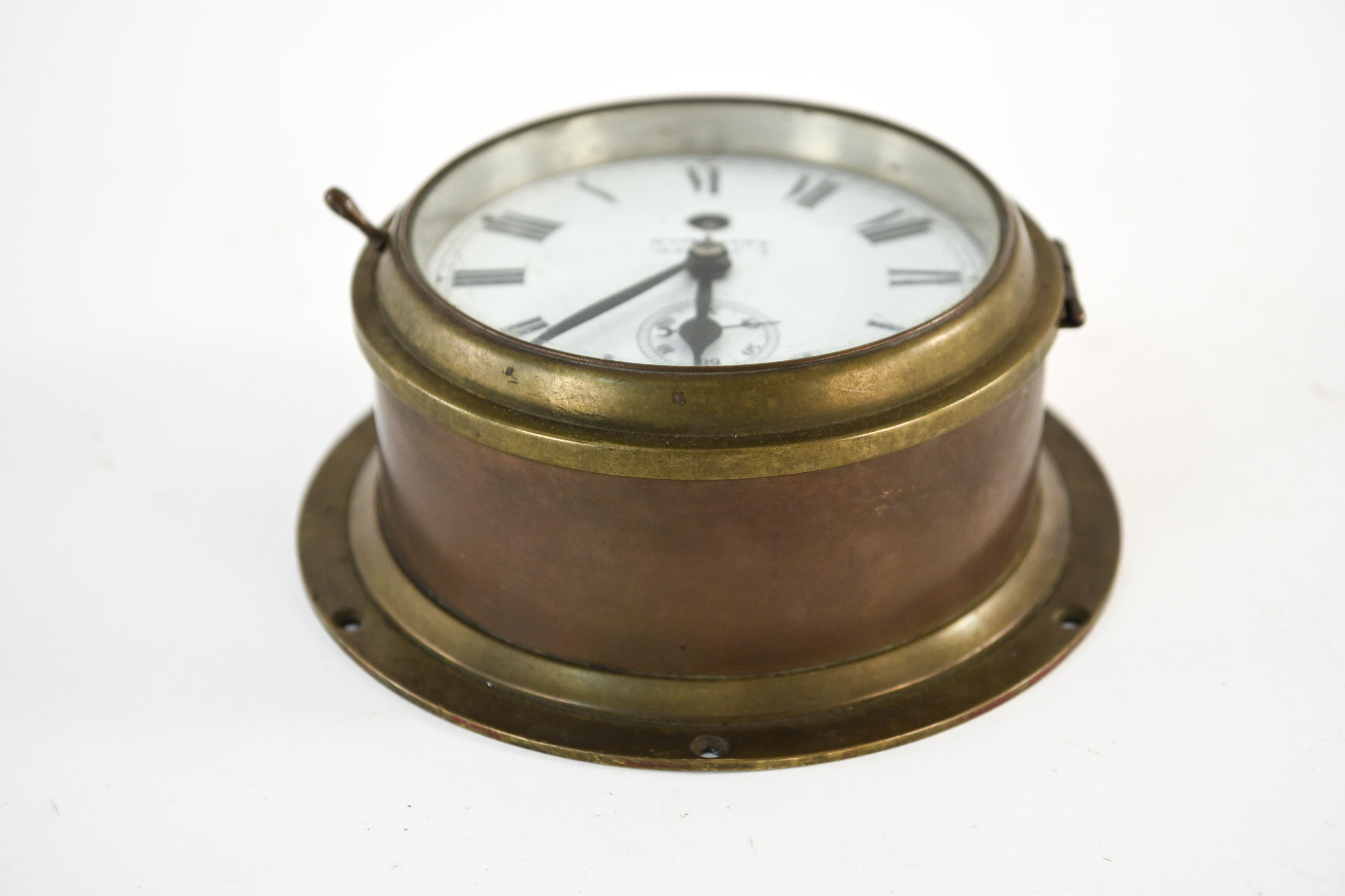 L.J. Harri Amsterdam Ship's Clock 2