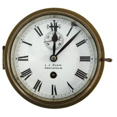 L.J. Harri Amsterdam Ship's Clock
