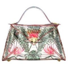 LJ 'Jelly' Handbag Small Custom Birds of Paradise Recyclable PVC