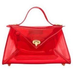 LJ 'Jelly' Handbag Small Elmo Red Recyclable PVC