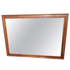 L&JG Stickley and John a Colby and Sons Solid Cherry Mirror, circa 1890s