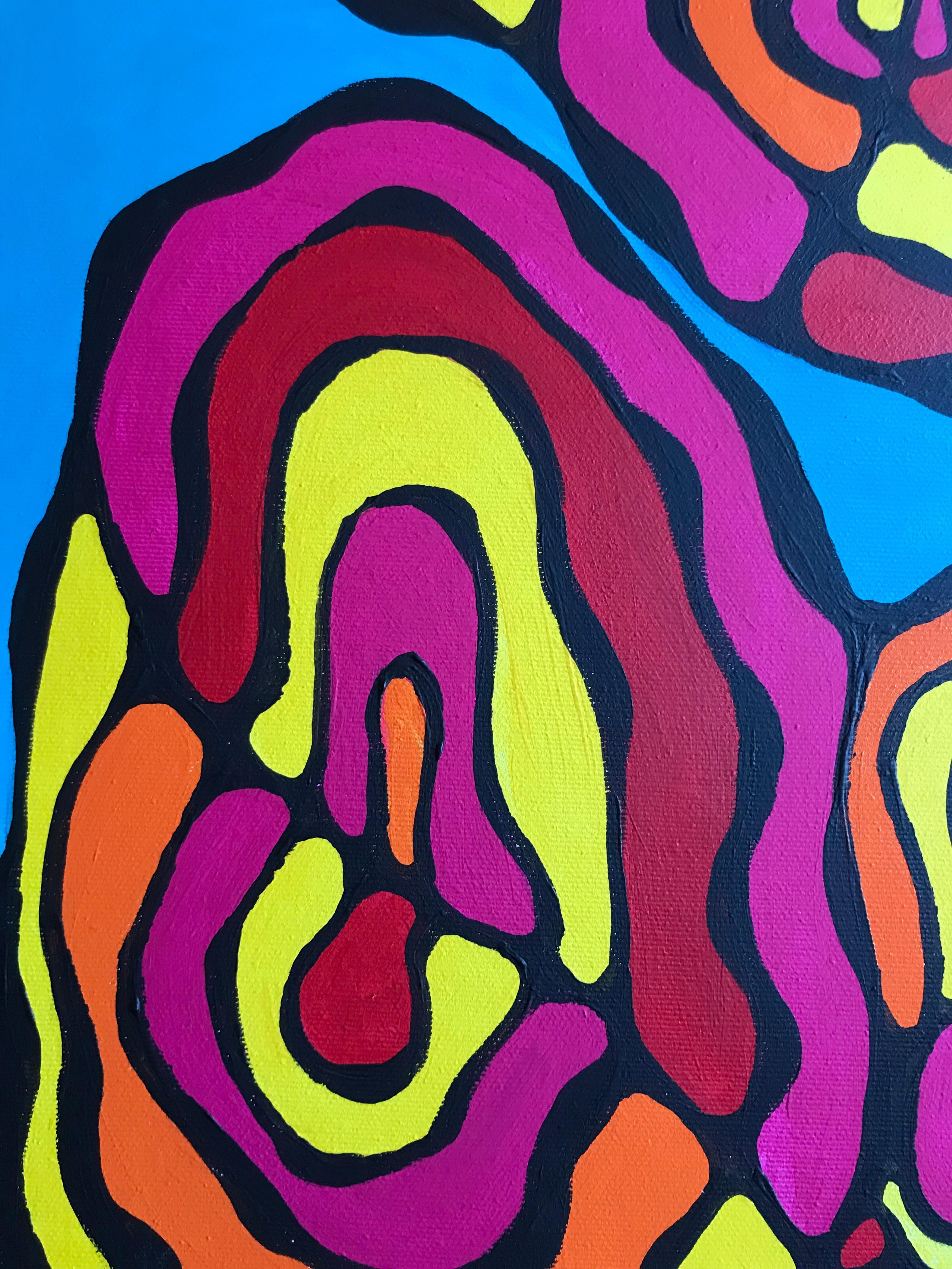 Frattale #1 - Painting di Ljubow Jung