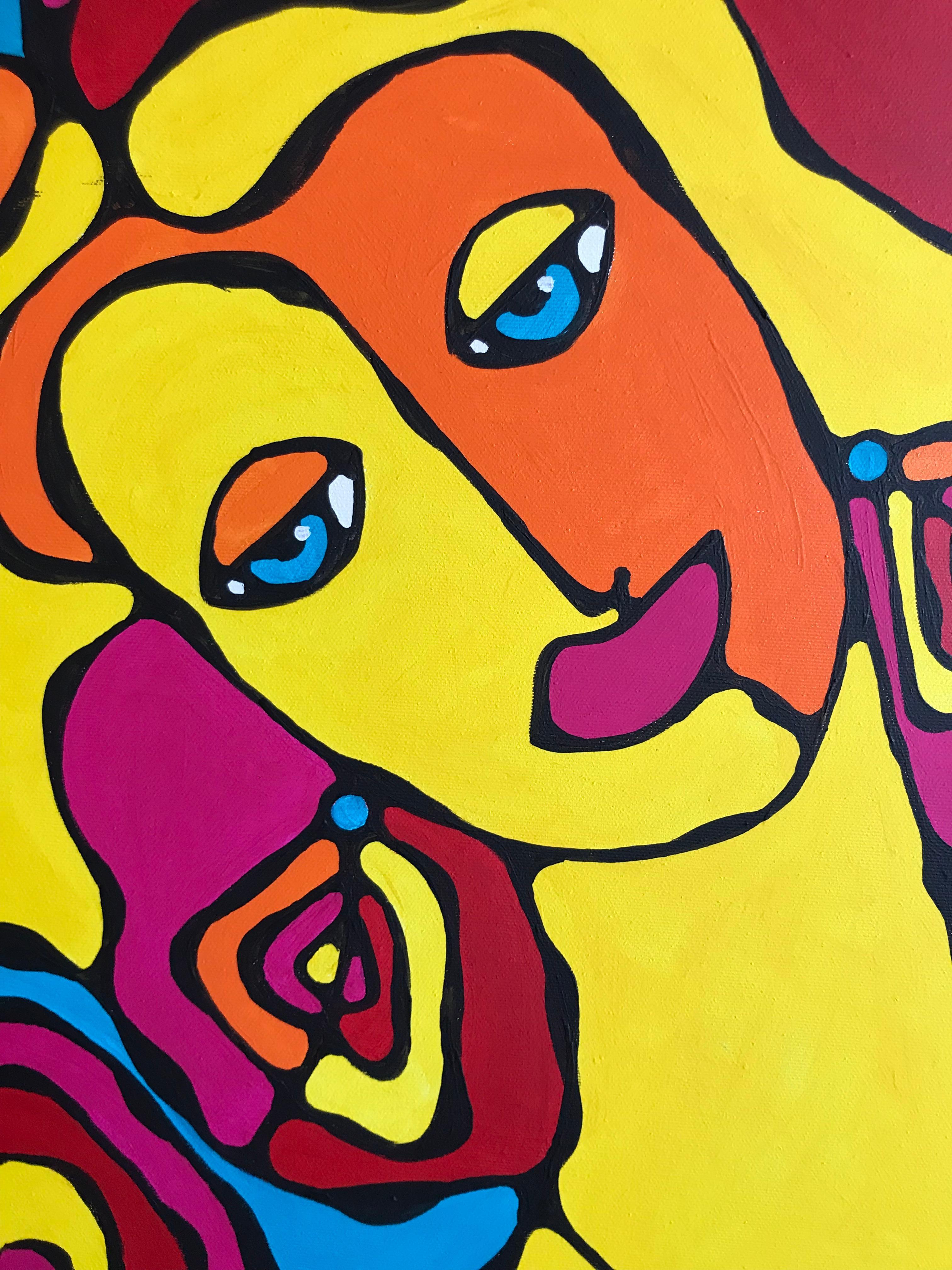 Frattale #1 - Painting Astratto di Ljubow Jung