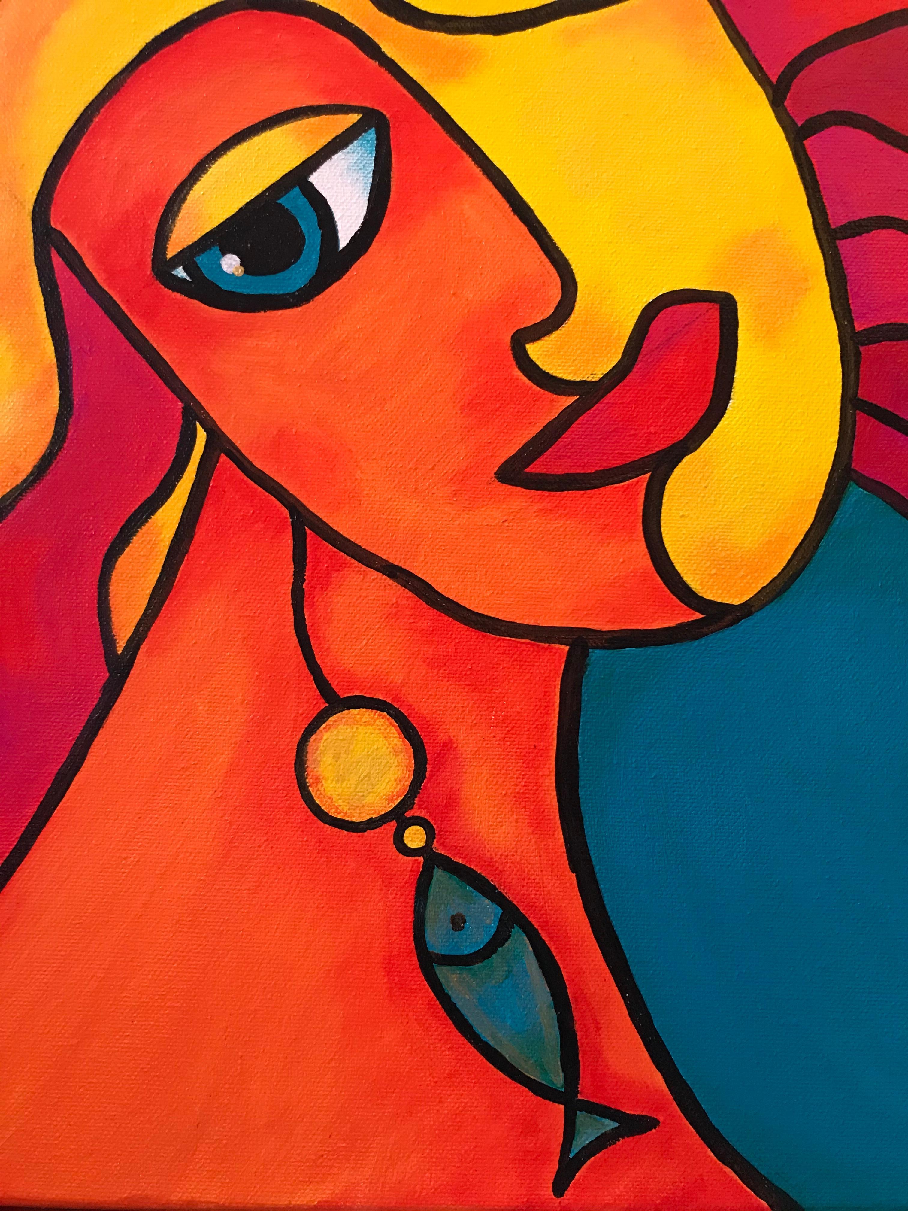 Nostalgia del mare - Painting di Ljubow Jung
