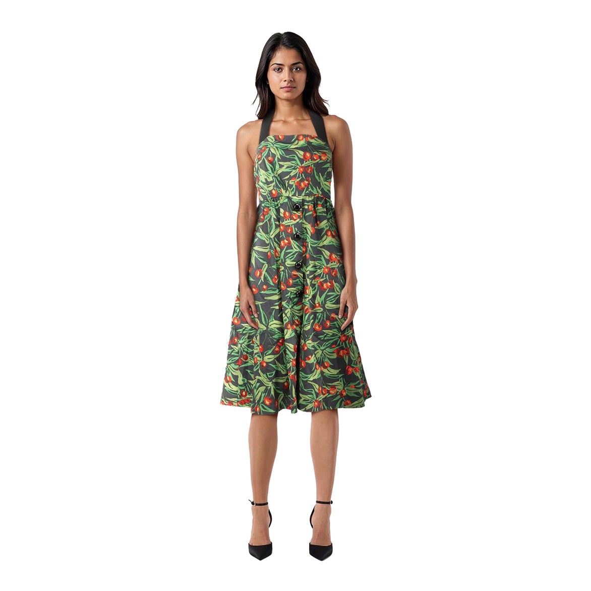 What is a midi dress style?