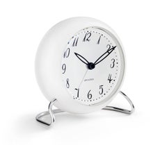 Lk Table Clock White