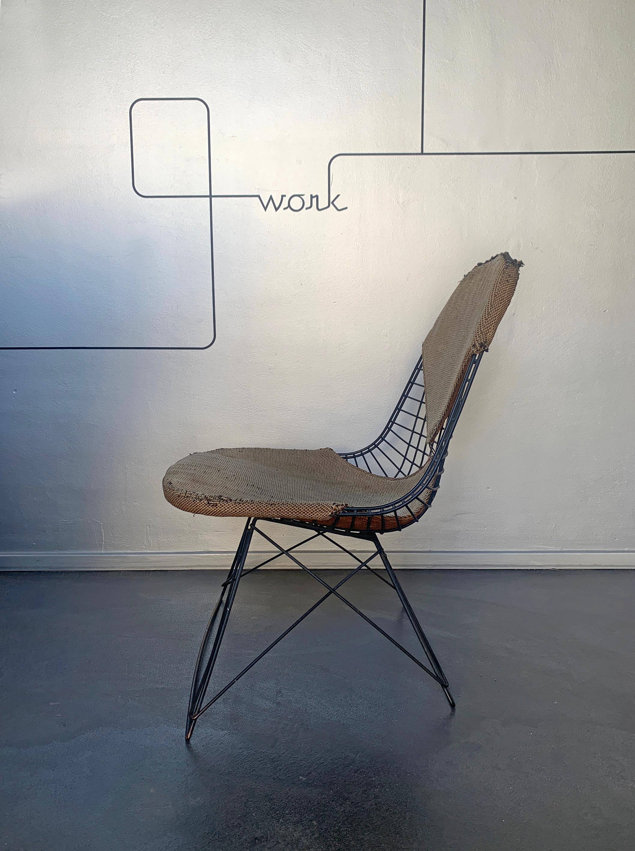 LKR cats cradle chair Charles & Ray Eames Herman Miller Alexander Girard Bikini In Fair Condition In Vorst, BE