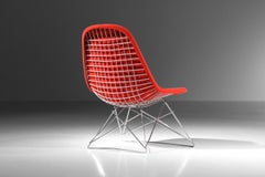 LKR chair by Charles and Ray Eames 1960s orange