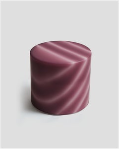 Mesa auxiliar / Taburete LL Drum Resina by Facture Purple Contemporary