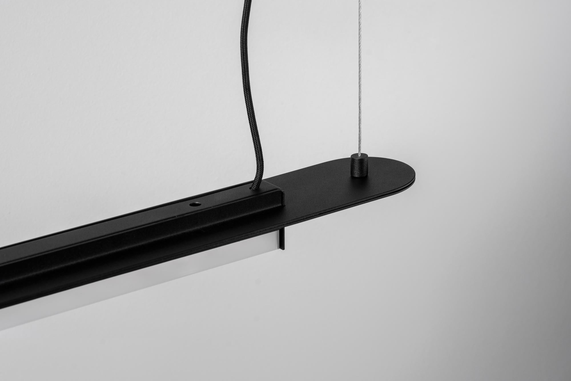 Postmoderno Lampada a sospensione LL2 Black di +kouple in vendita
