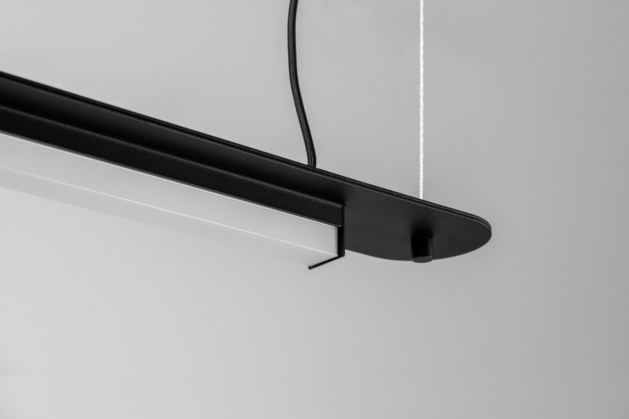 Ucraino Lampada a sospensione LL2 Black di +kouple in vendita
