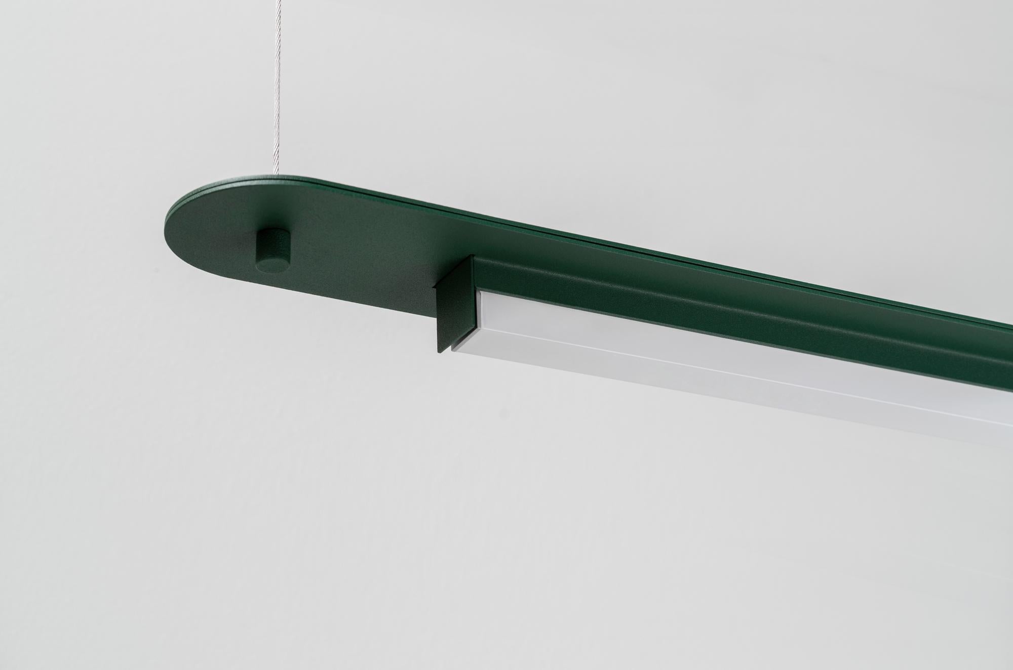 Alluminio Lampada a sospensione LL2 Black di +kouple in vendita