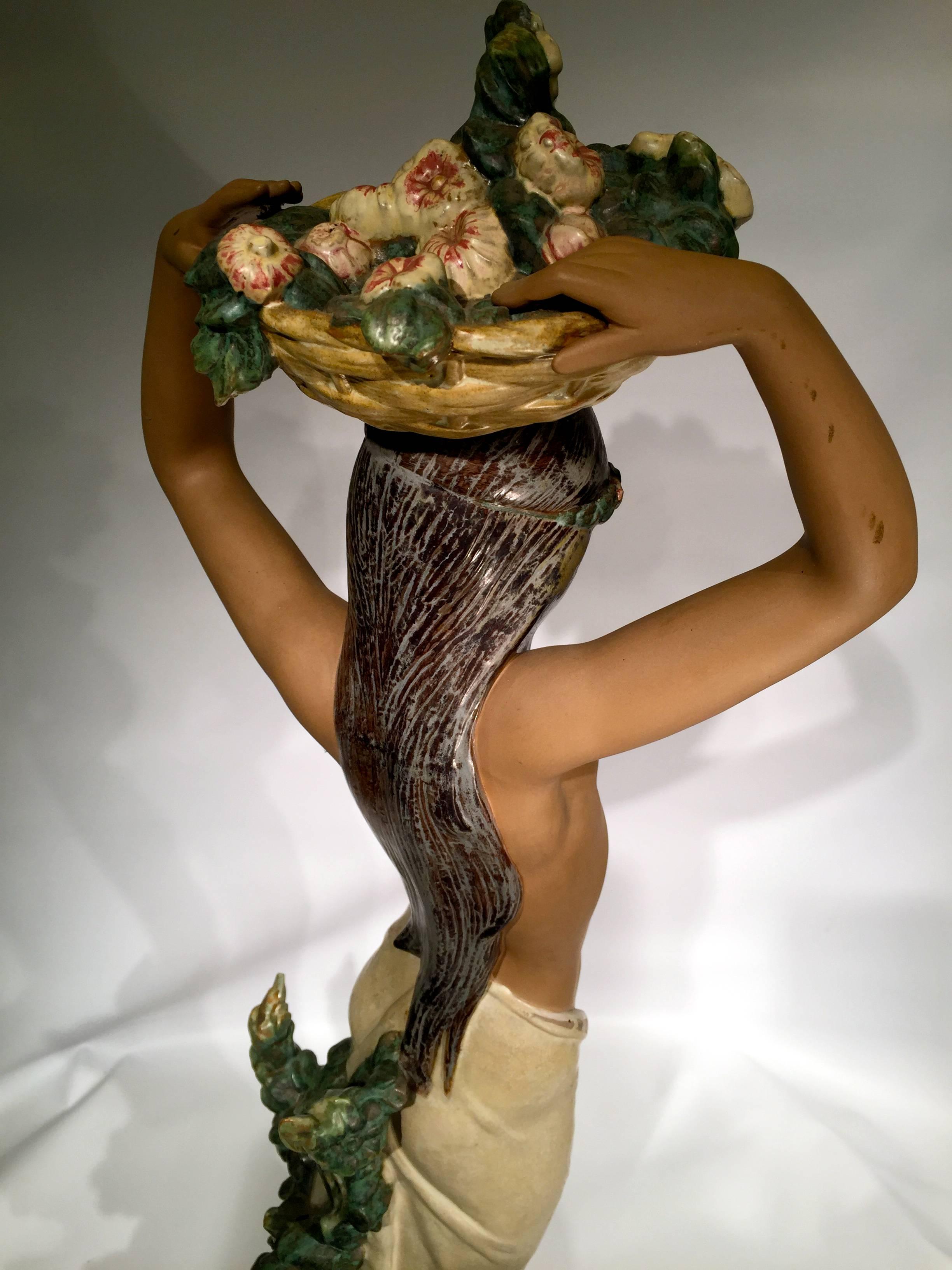 Mid-Century Modern LLADRÓ Spanish Ceramics Tanned 