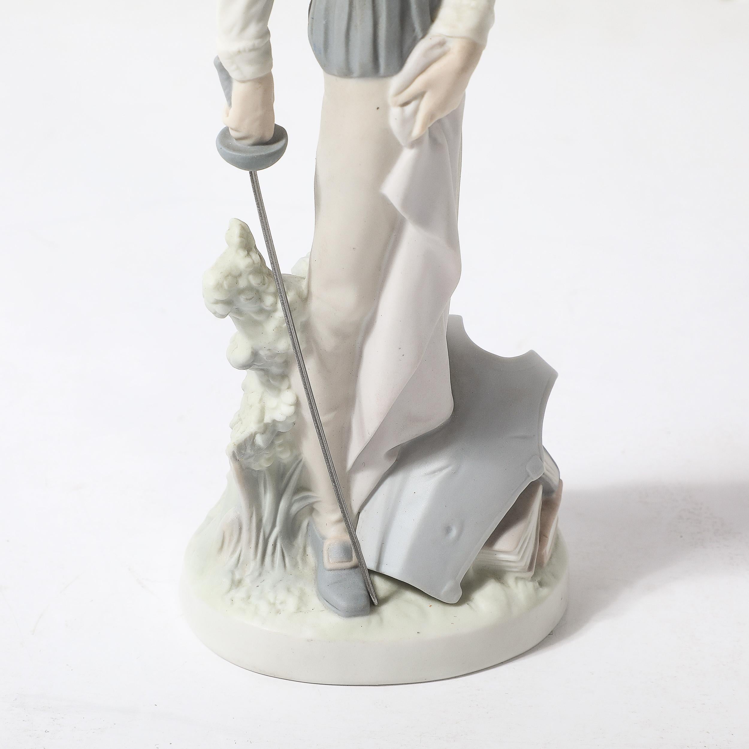 Lladro #4854 Porcelain Don Quixote Figurine For Sale 6