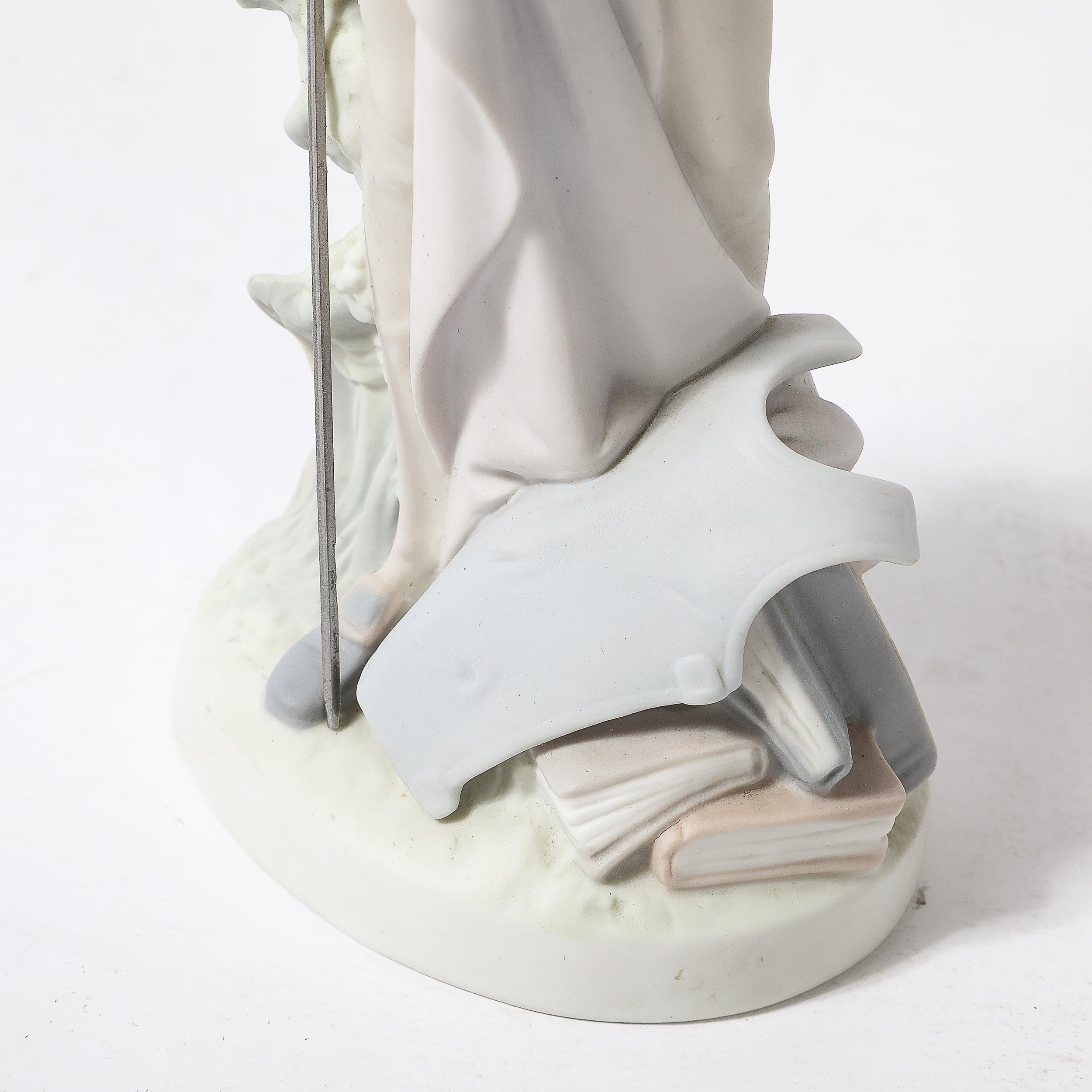 Modern Lladro #4854 Porcelain Don Quixote Figurine For Sale