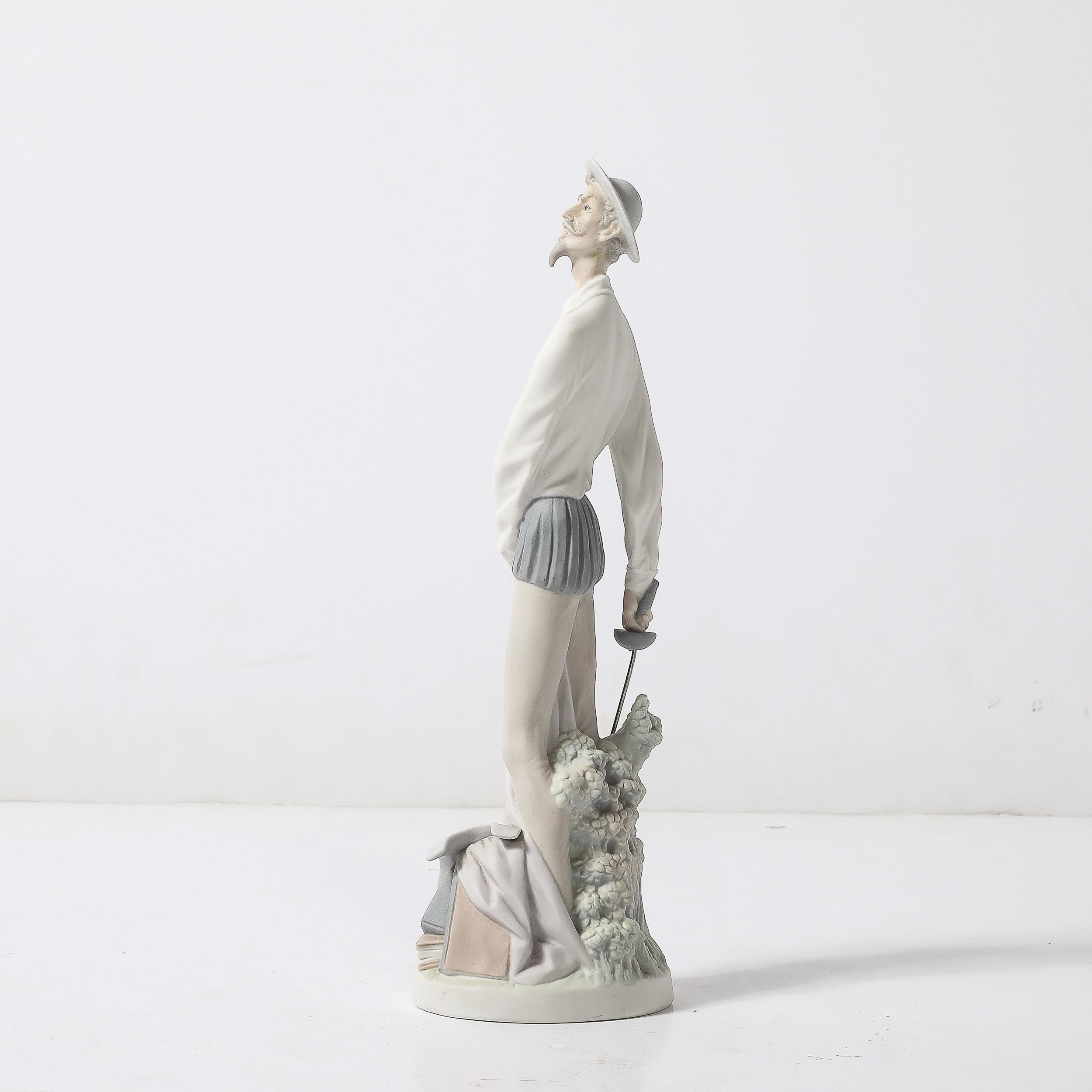Lladro #4854 Porcelain Don Quixote Figurine For Sale 1
