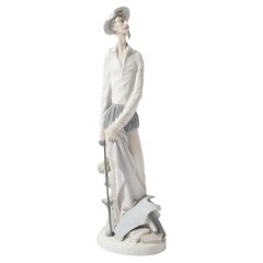 Vintage Lladro #4854 Porcelain Don Quixote Figurine