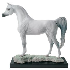 Lladro Arabian Pure Breed Horse Figurine by Ernest Massuet. Limited Edition. 