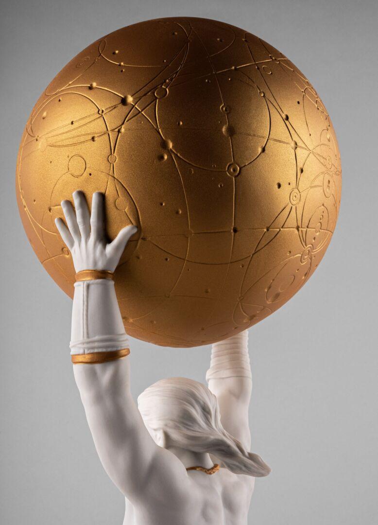 Scultura Lladró Atlas in vendita 3