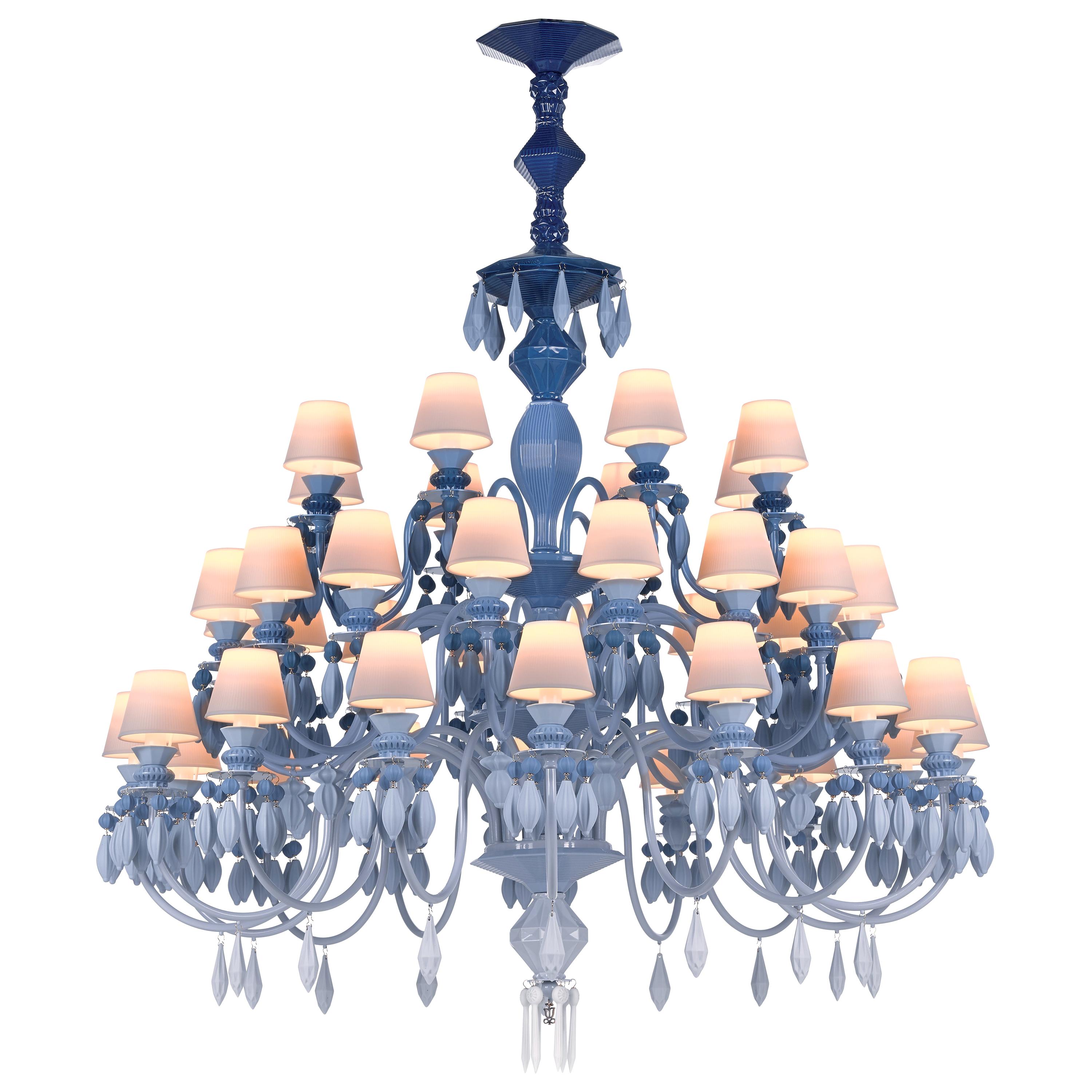 Lladro Belle de Nuit Kronleuchter mit 40 Lichtern