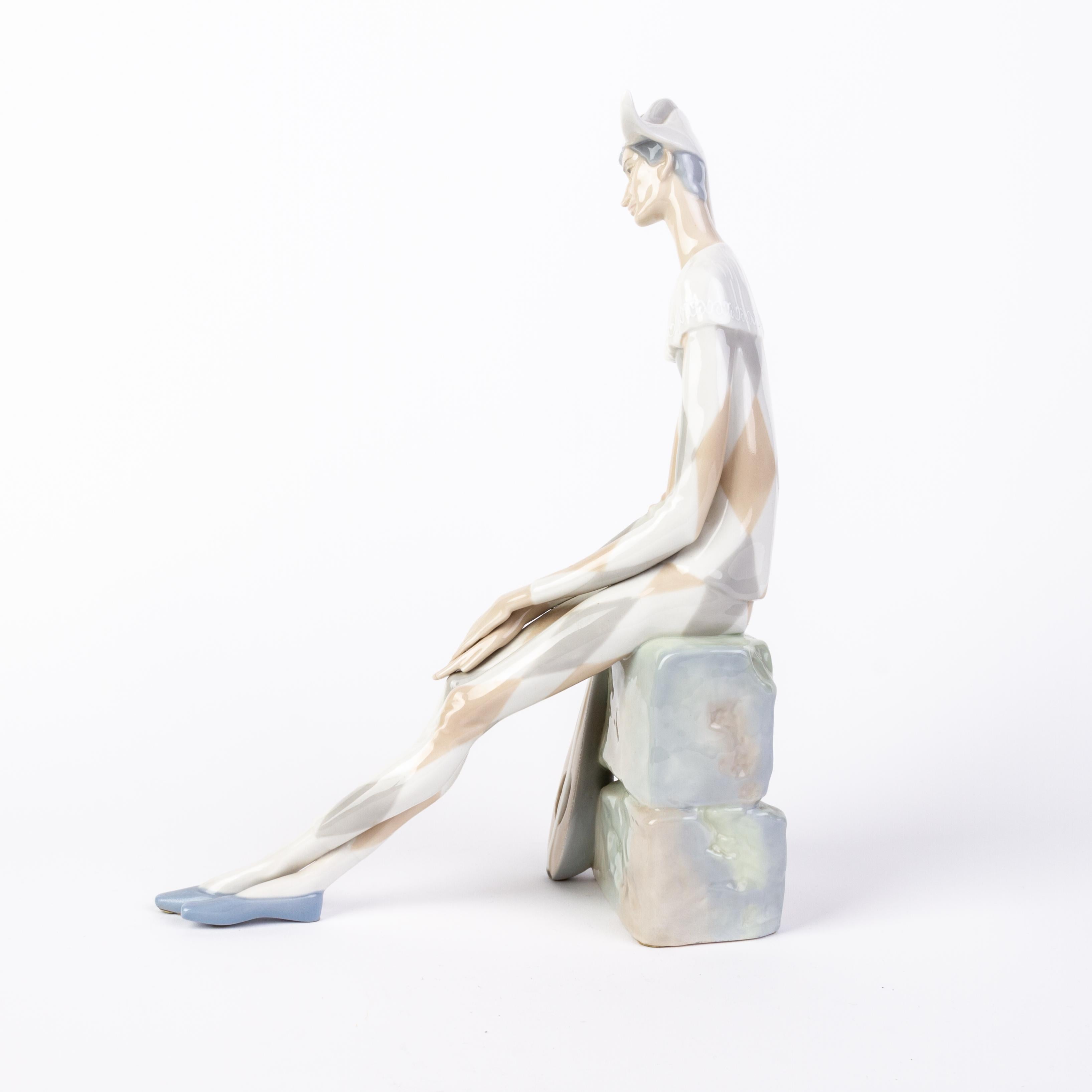 lladro arlequin