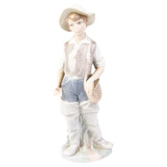 Lladro Fine Porcelain Figure Fisher Boy