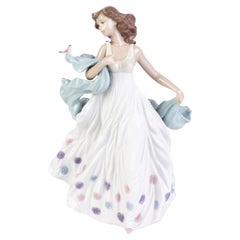 Lladro Escultura de porcelana fina Figura "Serenata de verano" 6193