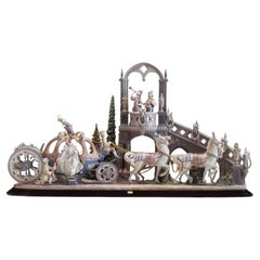 Lladró Limited Edition one of 1500 Cinderella's Arrival Sculpture 1994