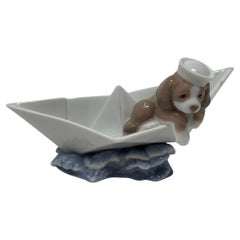 Lladro Figurita Perro Polizón