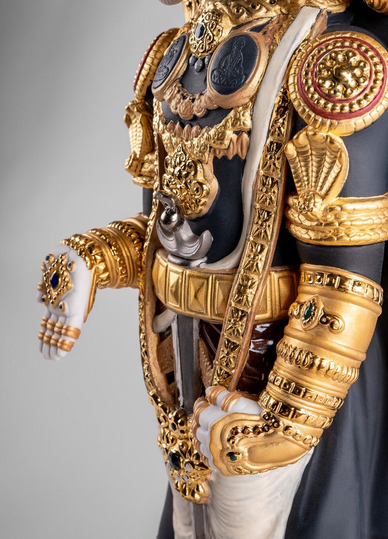 Hand-Crafted Lladró Lord Balaji Sculpture, Limited Edition For Sale