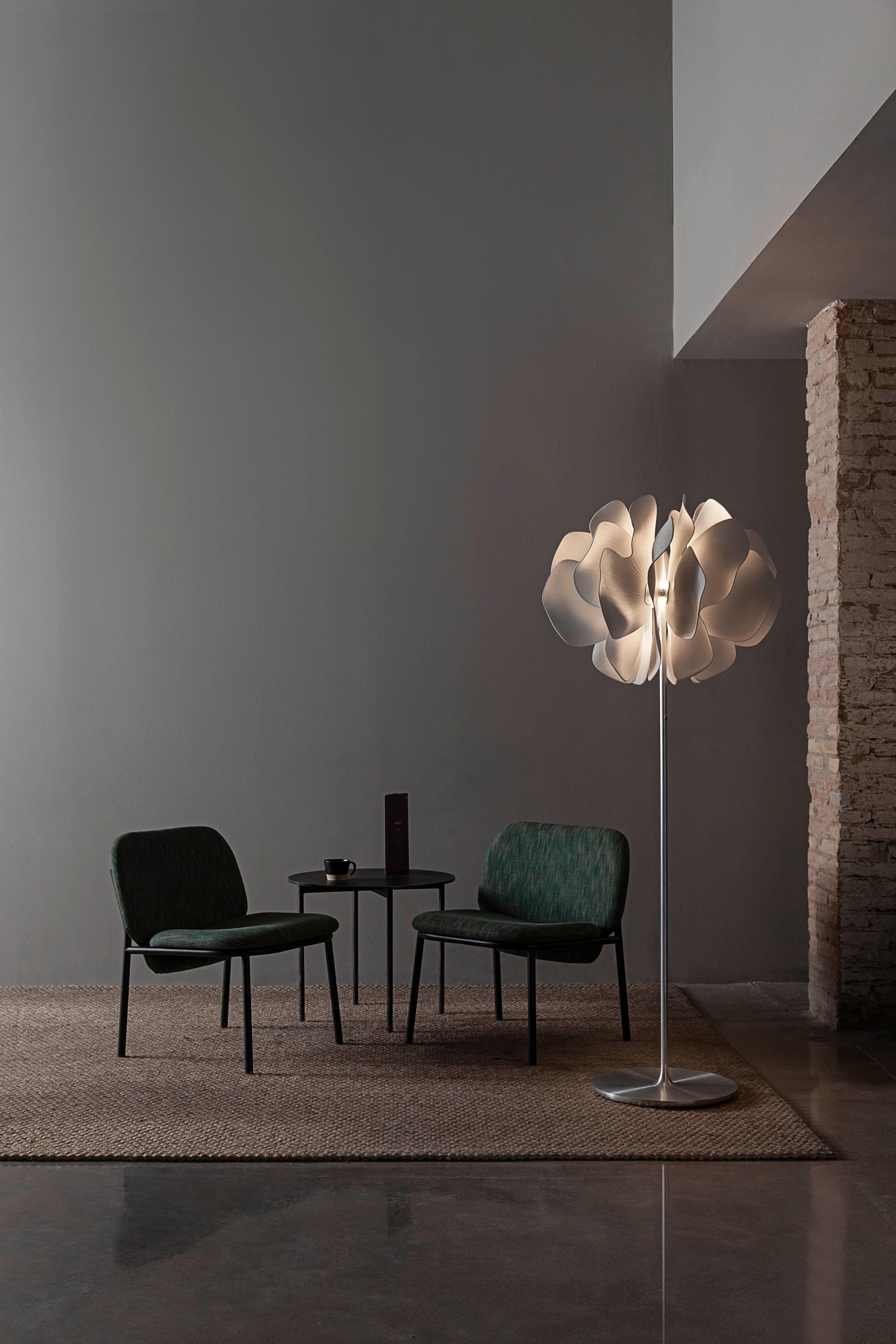 Hand-Crafted Lladró Nightbloom Floor Lamp in White by Marcel Wanders Large For Sale