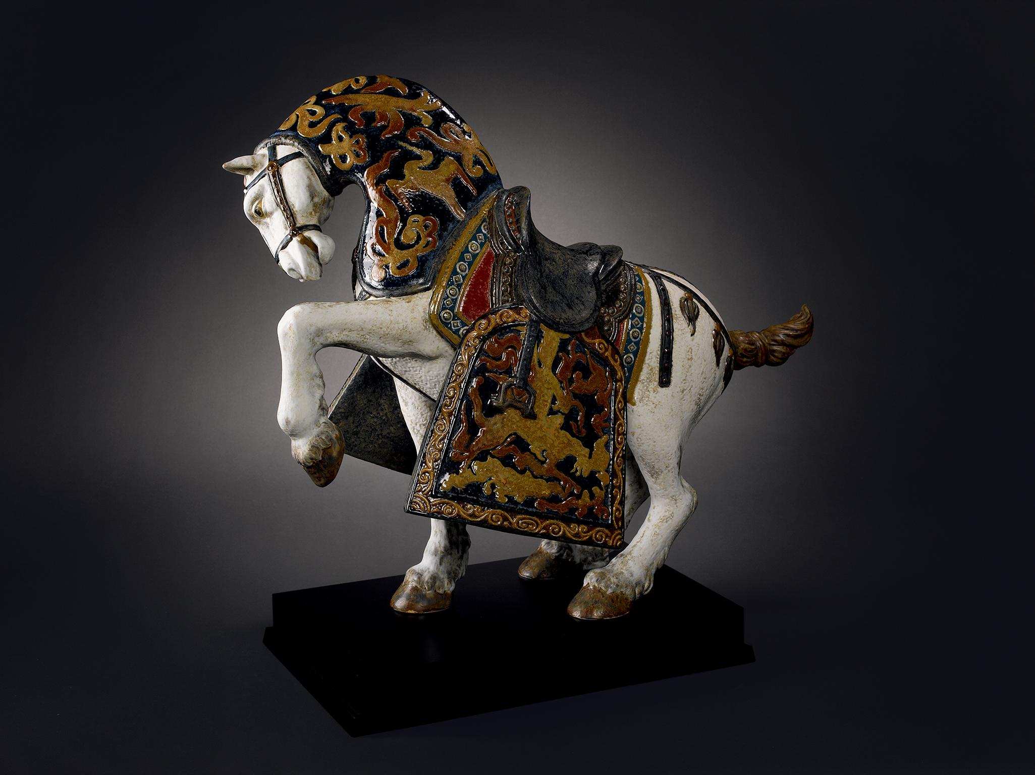 Moderne Sculpture de cheval oriental de Lladró par Salvador Furió. Édition limitée. en vente