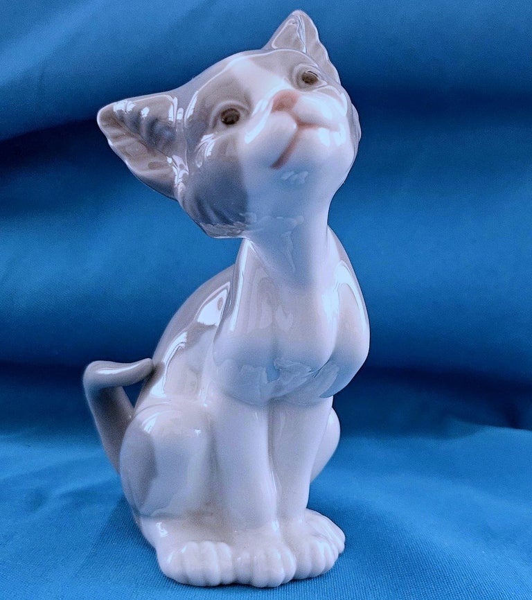 Sandicast Scultura Gatto In Miniatura 2x2x3 Cm: Realistica E Dipinta A Mano