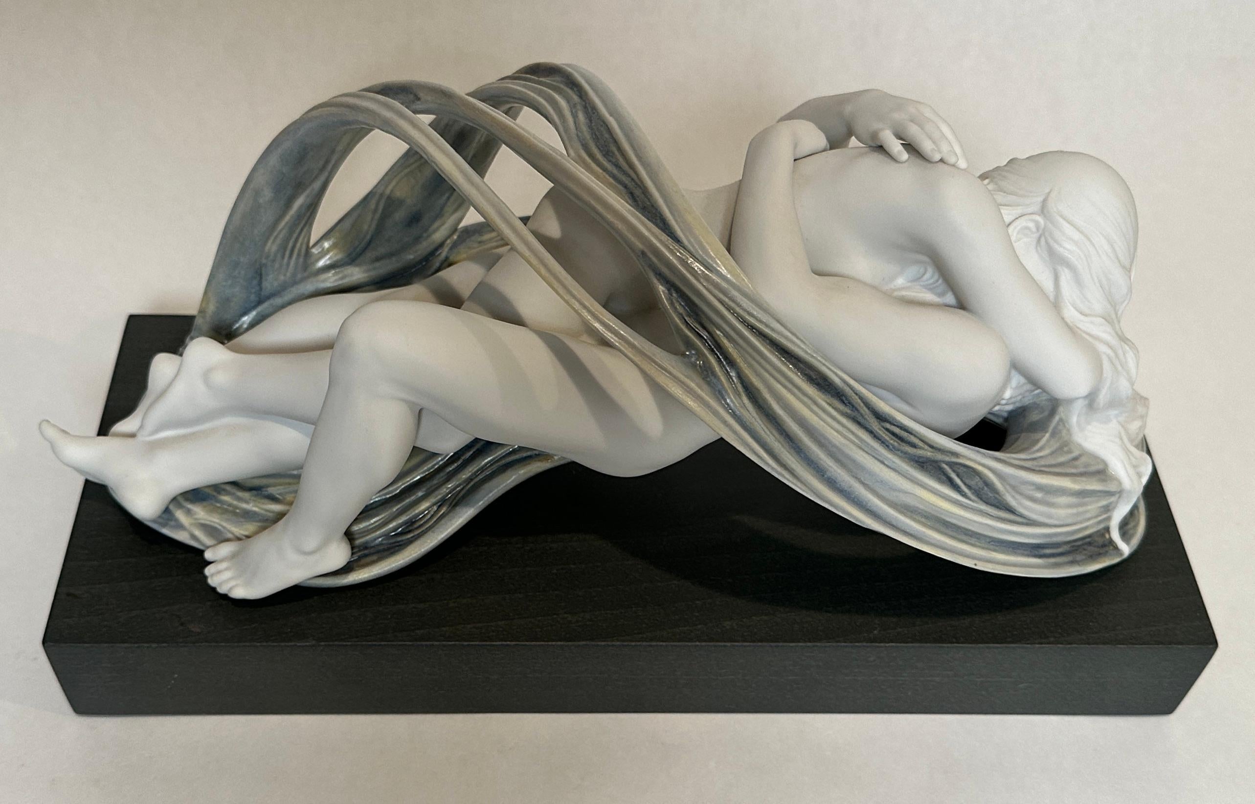 Modern Lladro Porcelain Couple Figurine 