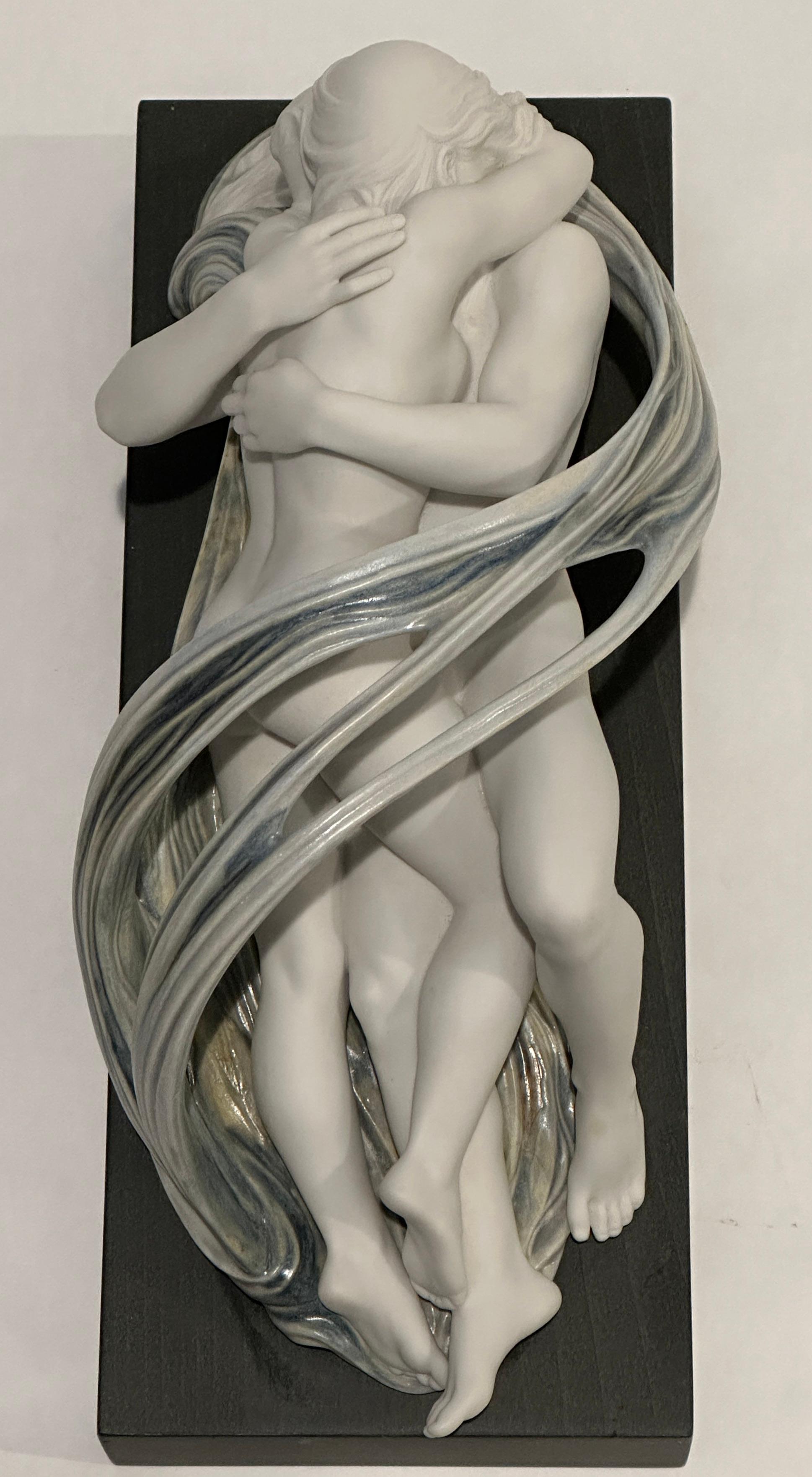 XXIe siècle et contemporain Figurine de deux personnes en porcelaine de Lladro « Amor et Desirerium » en vente