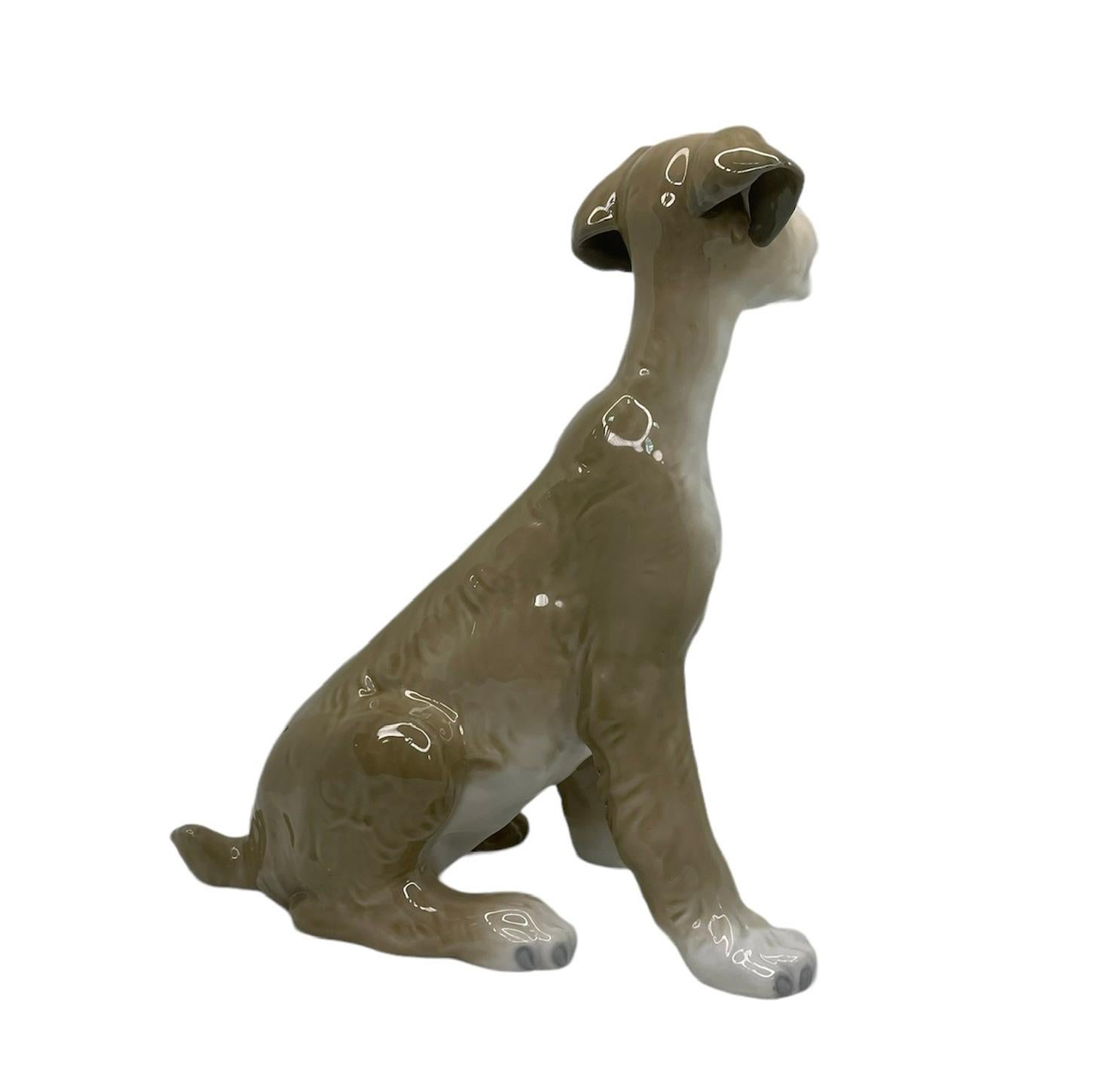 Figurine en porcelaine de Lladro représentant un chien Setter Bon état - En vente à Guaynabo, PR