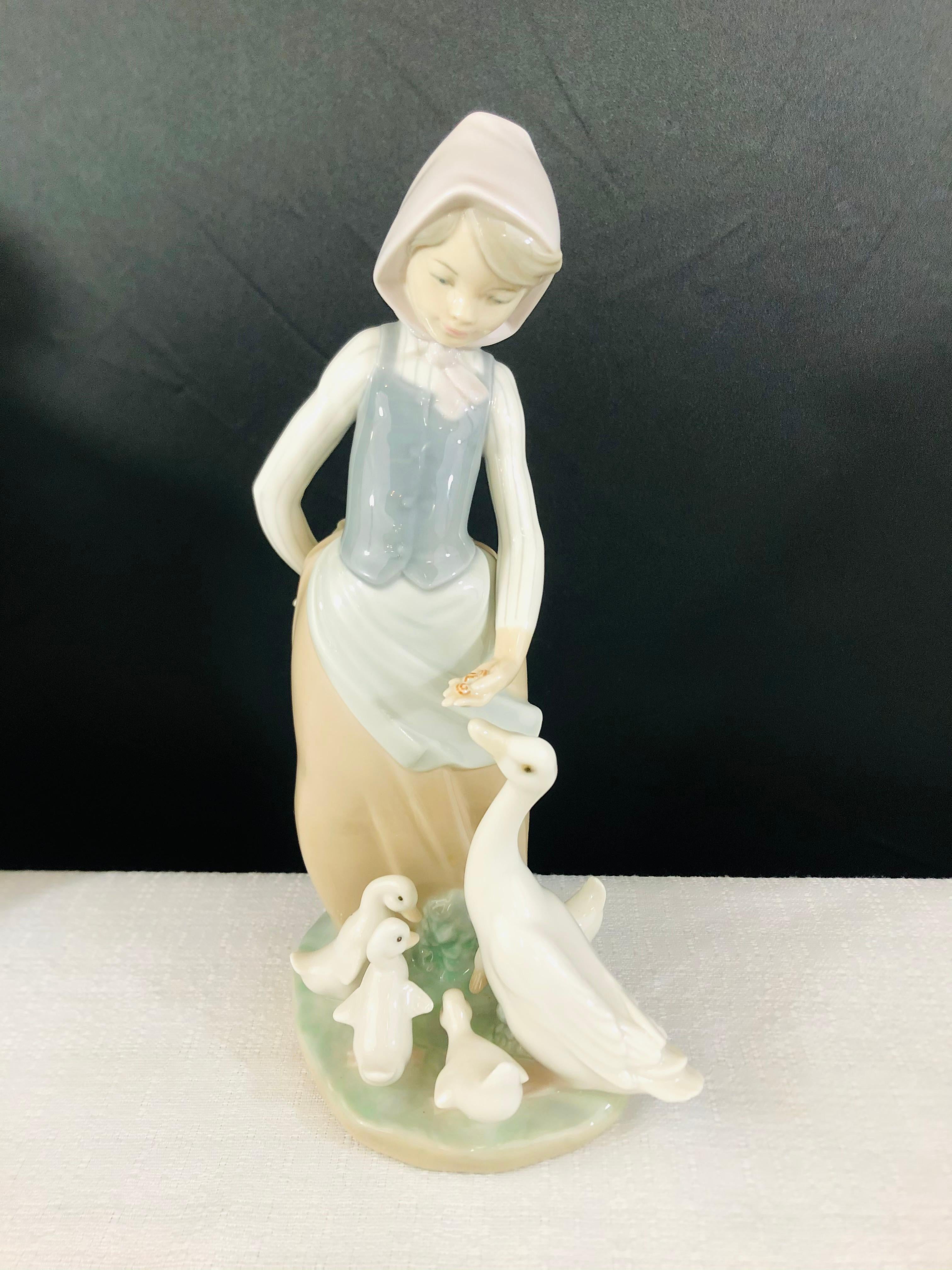 Spanish LLadro Porcelain Figurines, a Set of 4 For Sale