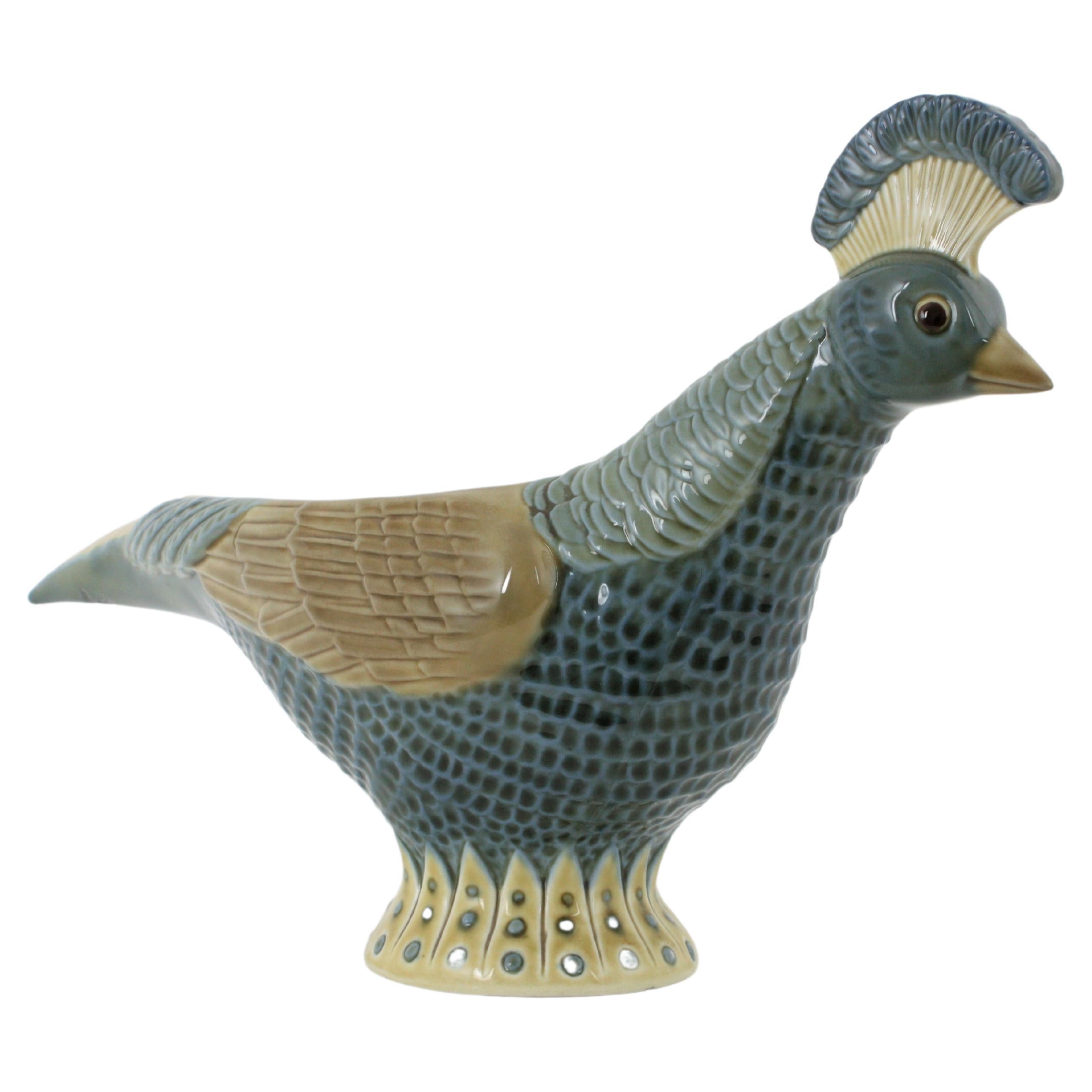 Lladro Porzellan Fasan Centerpiece Vase