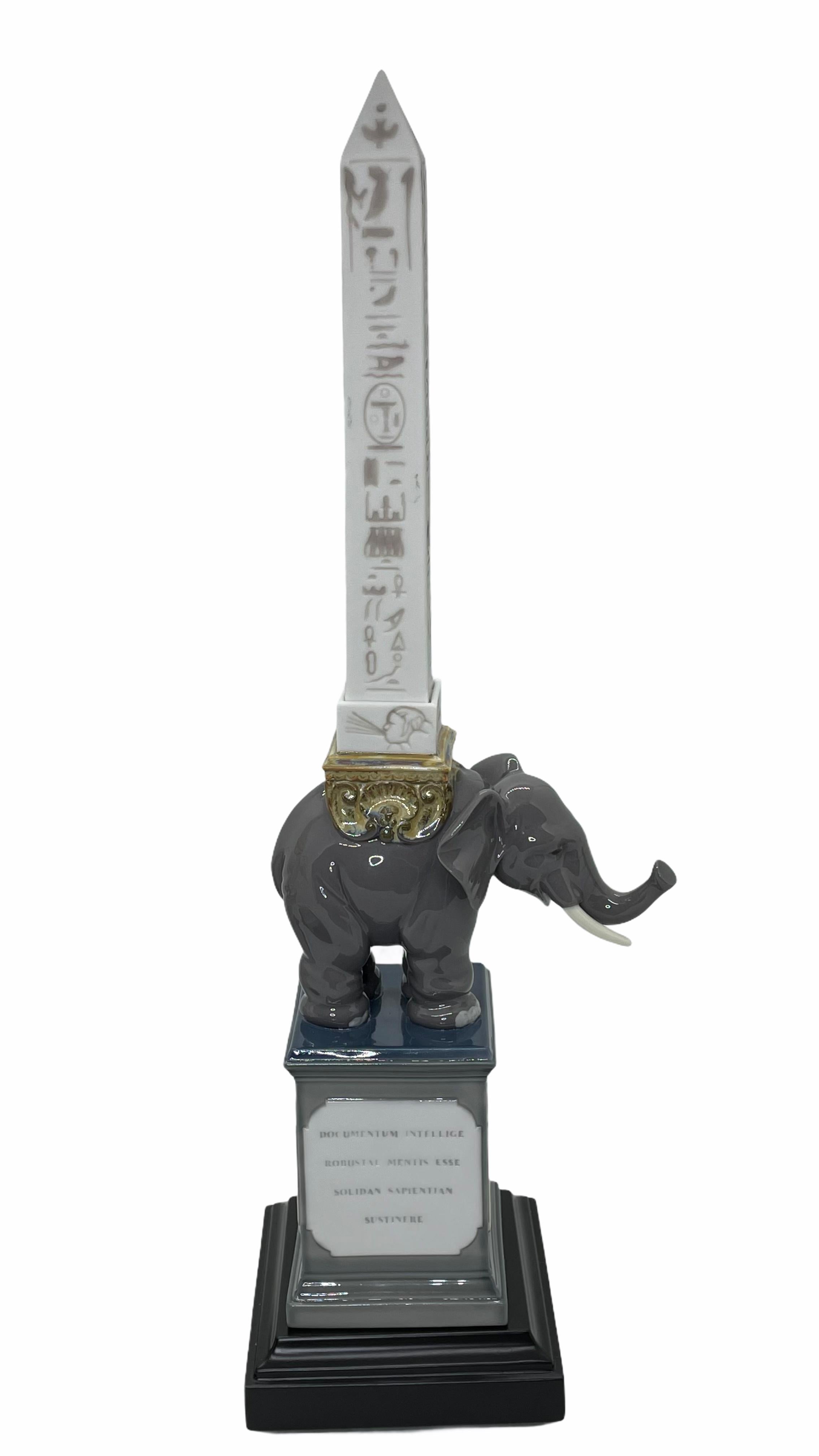 lladro elephant figurine