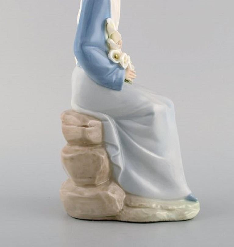 Lladro, Spain, Four Porcelain Figurines, Girls, 1970s1980s at 1stDibs