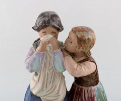 Lladro, Spagna, Grande figura in ceramica smaltata, fine XX secolo