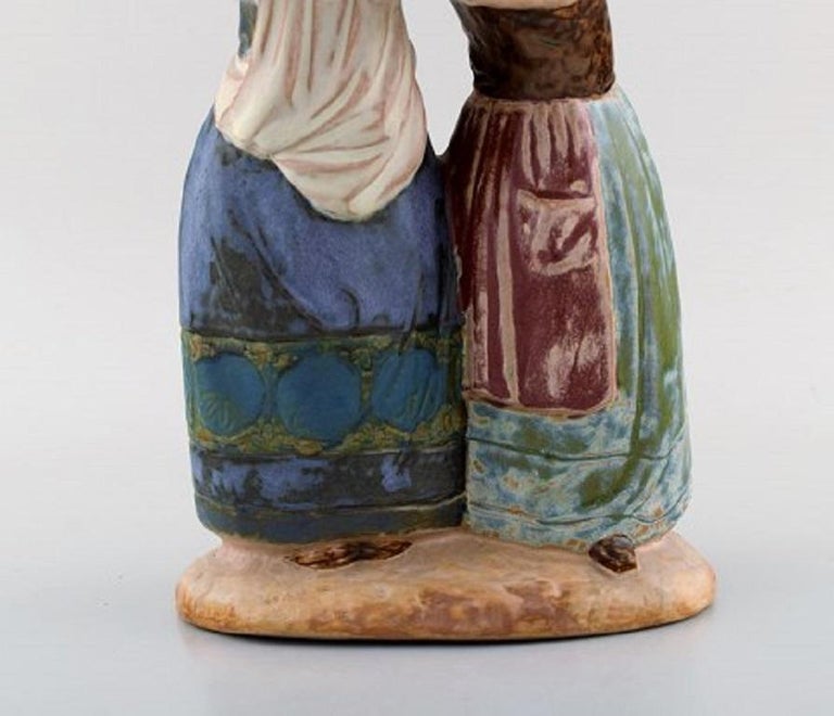 Lladro, Spain, Large Figure in Glazed Ceramics, Late 20th Century For Sale at 1stDibs