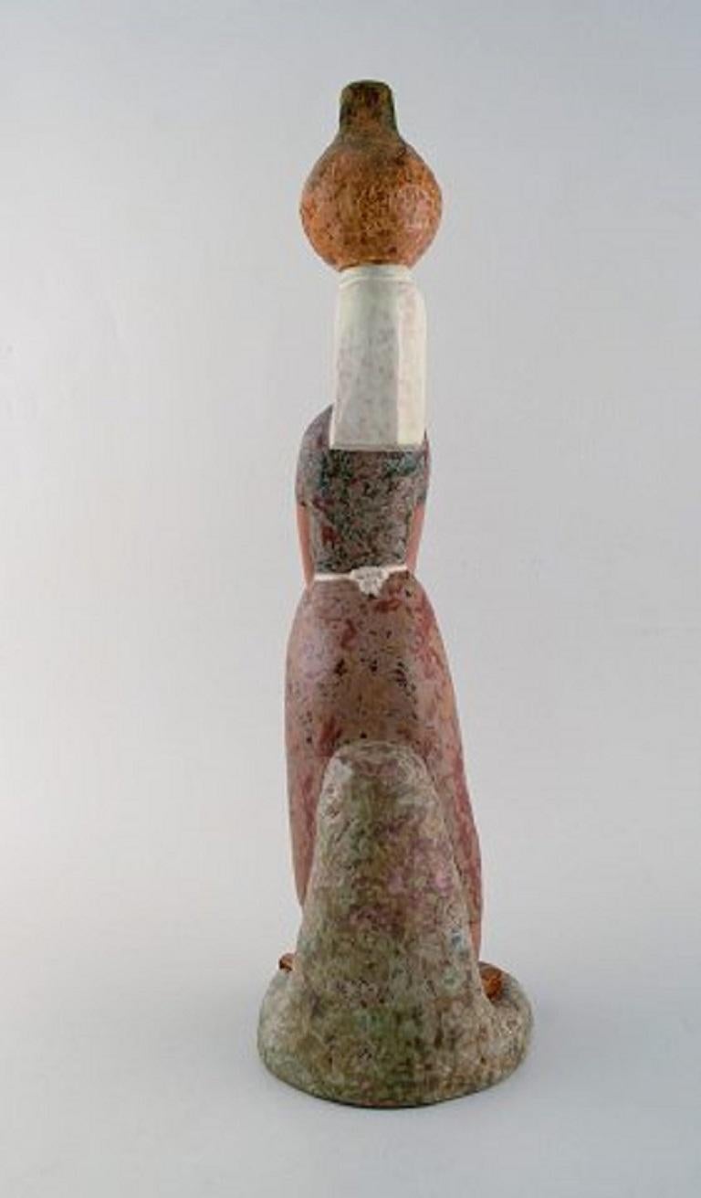 Lladro, Spanien, große Figur aus glasierter Keramik, Frau, die Wasser transportiert (Spanisch) im Angebot