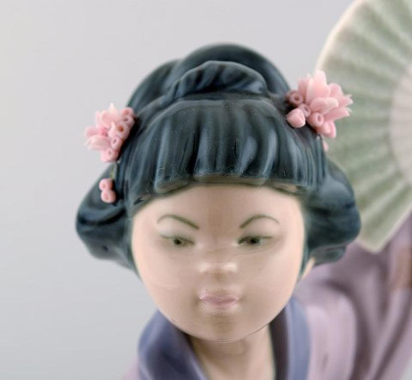 lladro bashful geisha