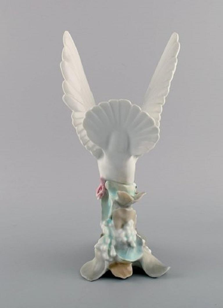 Late 20th Century Lladro, Spain, Large Porcelain Figure, Bird, 1980s