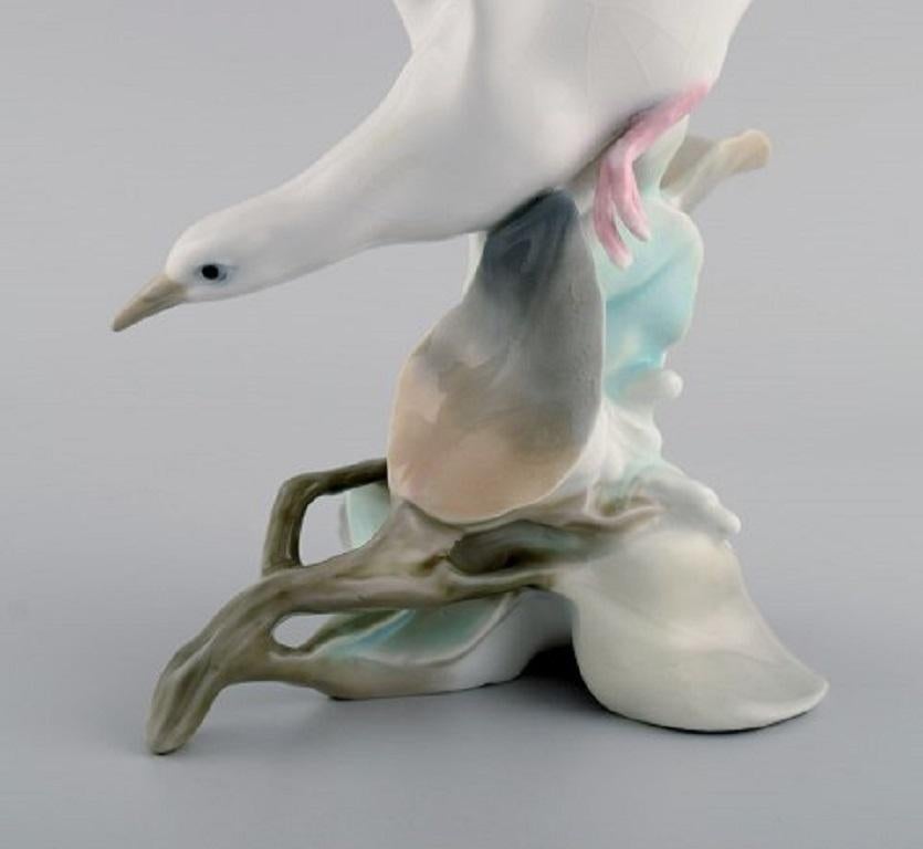 Lladro, Spain, Large Porcelain Figure, Bird, 1980s 1