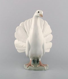 Lladro, Spain, Three Porcelain Figurines, Birds, 1970s-1980s