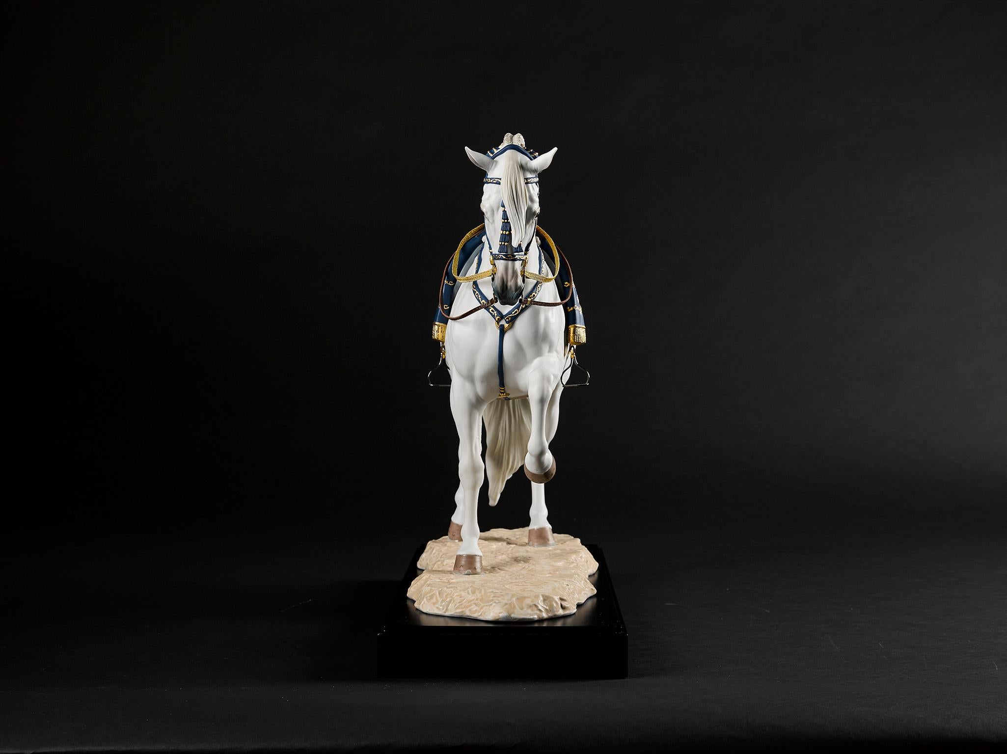 Lladró Spanish Pure Breed Horse Sculpture by Ernest Massuet. Limited Edition. For Sale 4