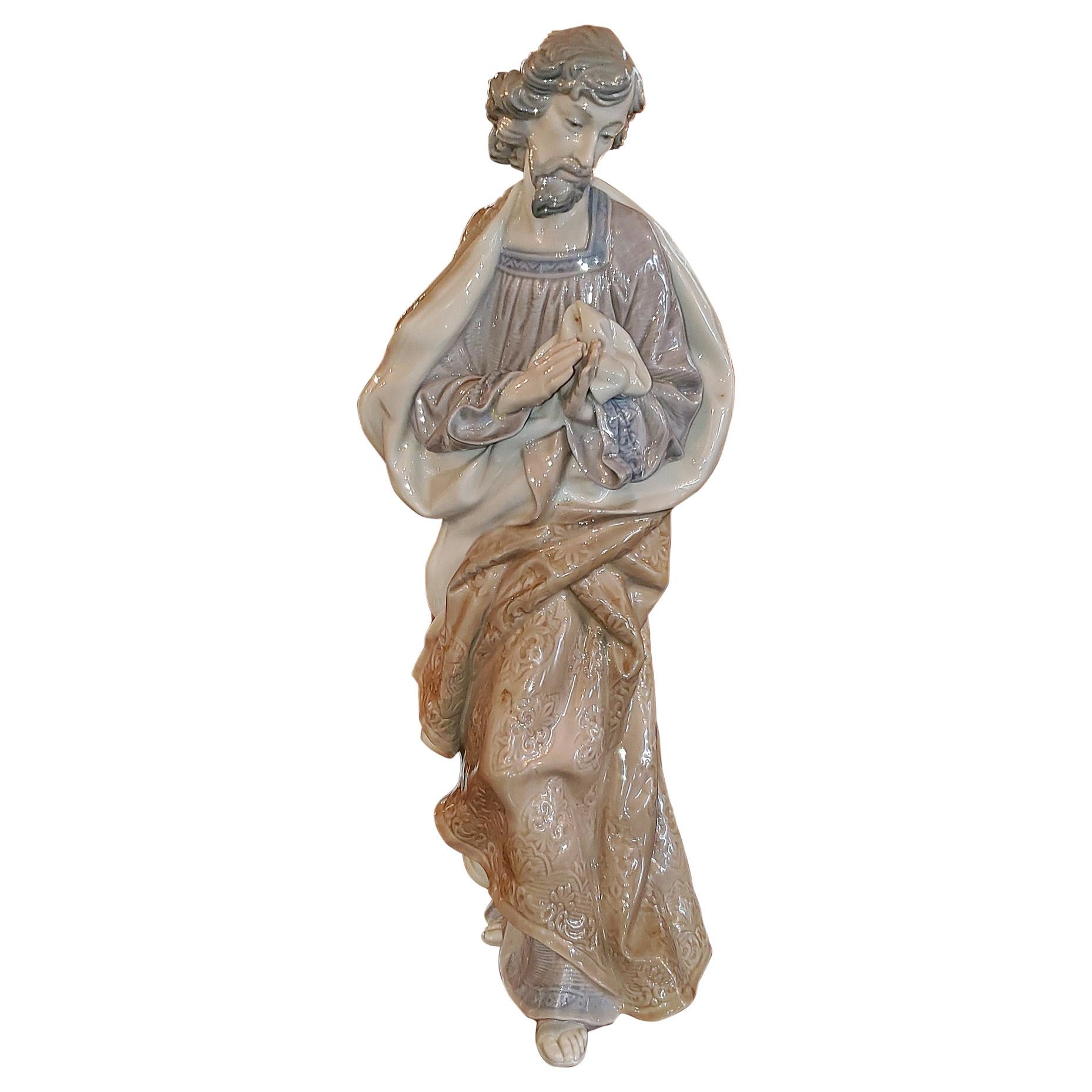 Figurine 'St Joseph - San Jose Nacimiento' de Lladro (retirée)