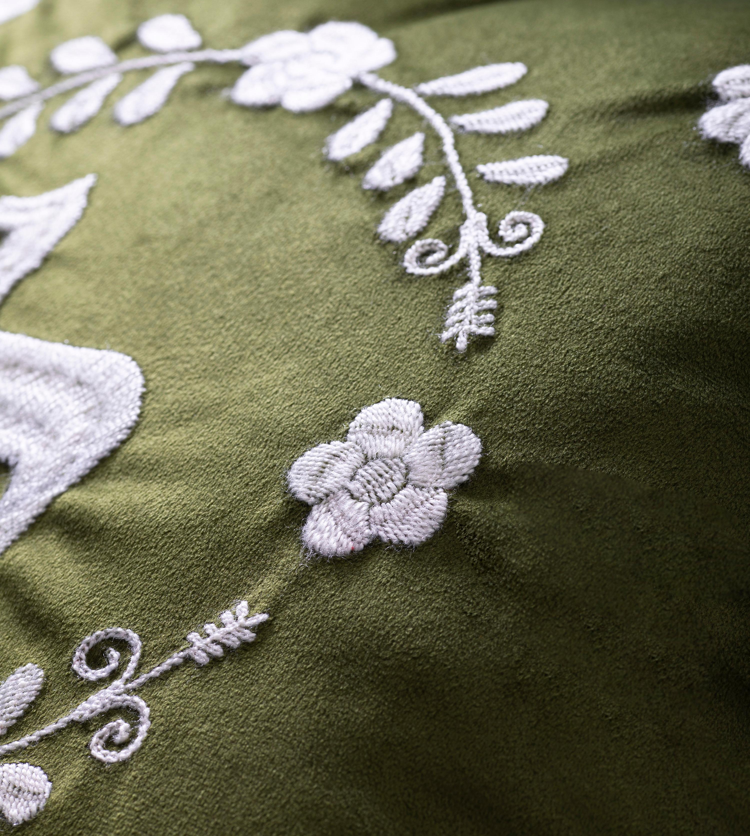 Cuscini decorativi ricamati a mano LLAMA in velluto di Oliver di ANDEAN, Set di 2 In condizioni Nuovo in vendita a Quito, Pichincha